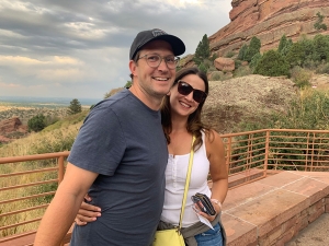 Brandon and Morgan at Redrocks